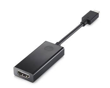 HP USB-C na HDMI 2.0 adaptéř Prechod, zástrčka USB typ C - zásuvka HDMI 2.0, čierna