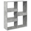 vidaXL Deliaca stena betónová sivá 100x33x115 cm kompozitné drevo