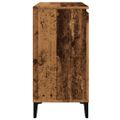 vidaXL Komoda staré drevo 102x35x70 cm kompozitné drevo