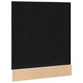 vidaXL Panel umývačky riadu Lyon čierny dub 60x1,5x67 cm, umelé drevo