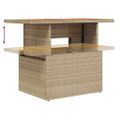 vidaXL Súprava záhradných pohoviek 6 ks béžová a svetlosivá