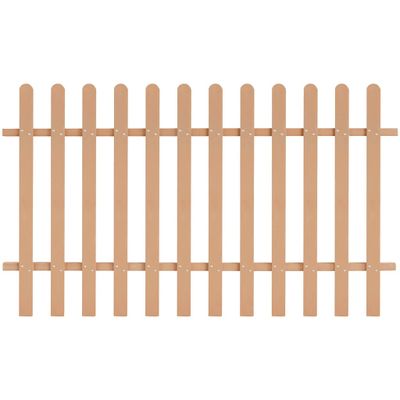 vidaXL Latkový plot, WPC 200x120 cm