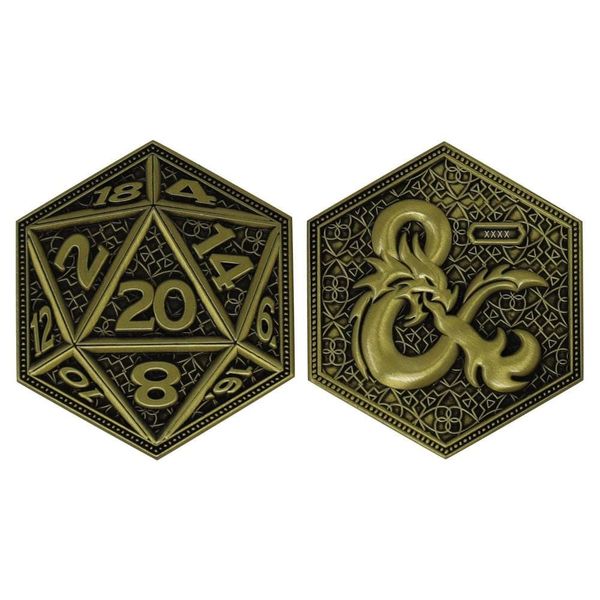 Zberateľská minca Dungeons & Dragons D20