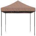 vidaXL Párty stan 279 x 410 x 315 cm Hnedá Oxfordská látka