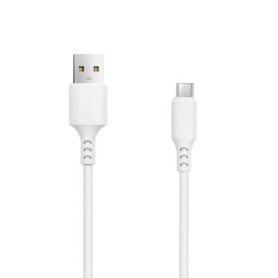 SETTY USB - microUSB kábel 1,0 m 3A biela (GSM106096)