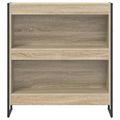 vidaXL Knižnica 80 x 30 x 86,5 cm Kompozitné drevo Sonoma
