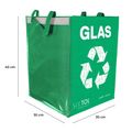 Tašky na triedený odpad SORT EASY 3 BASIC DE, 30x30x40 cm, 3 x 36 l, 3 ks SIXTOL
