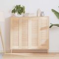 vidaXL dvierka skriniek Louvred Design 4 ks 99x29,5 cm masív borovica