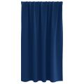 vidaXL Záclony na zatemnenie s krúžkami 2 ks Tmavomodrá 140 x 140 cm