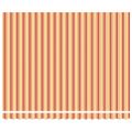vidaXL Sklopná markíza Žltá a oranžová 400 x 300 x 165 cm Textil a kov