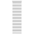 vidaXL Zebra roleta svetlosivá 45x150cm šírka látky 40,9 cm polyester