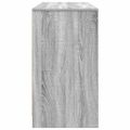 vidaXL Stôl sivý dub sonoma 120x42x76 cm kompozitné drevo