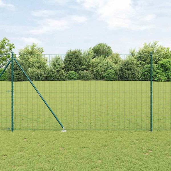 vidaXL Zváraný drôtový plot s hrotmi 10 x 1,5 m (Š x V)