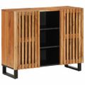 vidaXL Komoda 90x34x75 cm akáciový masív