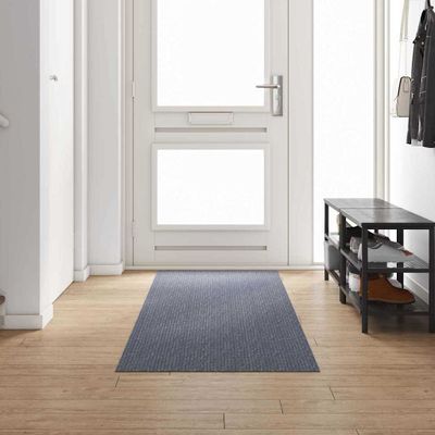 vidaXL Behúň koberec Svetlosivá 80 x 300 cm látka