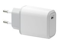 Sieťový adaptér - 30 Watt (24 pin USB-C) - biela - Európa