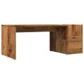 vidaXL Konferenčný stolík staré drevo 90x45x35 cm kompozitné drevo