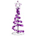 vidaXL LED vianočný stromček s ozdobami 80 LED teplá biela 120 cm