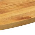vidaXL Stolová doska 140x60x2,5 cm oválna masívny mangovník