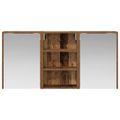 vidaXL Set kabinetov do kúpeľne 3 ks 126 x 16 x 62.5 cm