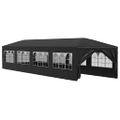 vidaXL Párty stan 3x12 m, antracitový