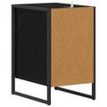 vidaXL Nočný stolík 2 ks Čierny dub 39,5 x 30 x 50 cm Kompozitné drevo