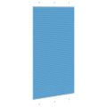 vidaXL Plisovaná roleta modrá 110x200 cm, šírka látky 109,4 cm, polyester