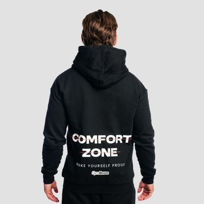 Mikina so zipsom Zone Black - GymBeam, veľkosť S