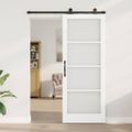 vidaXL Posuvné dvere ORKDAL Biela 83 x 211 cm