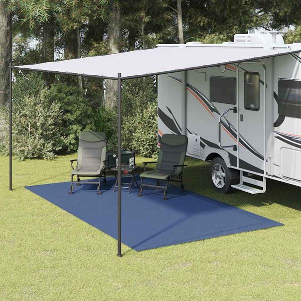 vidaXL Koberec do stanu Modrá 600 × 350 cm Polyester