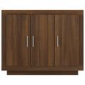 vidaXL Komoda hnedý dub 92x35x75 cm spracované drevo
