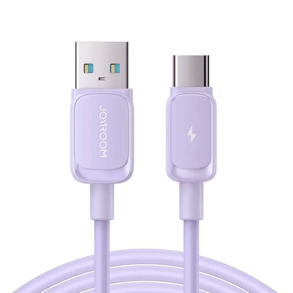 Kábel S-AC027A14 USB do USB C Joyroom / 3A / 1,2 m (fialový)