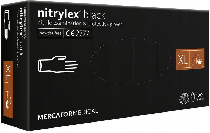 Nitrilové rukavice Nitrylex Basic veľ. XL, 100 ks