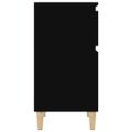 vidaXL Nočné stolíky 2 ks čierne 40x35x70 cm
