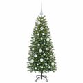 vidaXL Umelý vianočný stromček Zelená 120 cm PE a PVC
