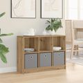 vidaXL Servírovacia skriňa Remeselný dub 88,5 x 27,5 x 63,5 cm
