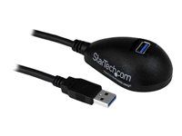 STP - USB-A Samec na USB-A Samica Kábel pre Počítač - Čierna (USB3SEXT5DKB) - Predlžovací kábel USB - USB typ A (F) do USB typ A (M) - USB 3.0 - 1.5 m - čierna - pre P/N: CFASTRWU3, S355BU33ERM, USB3SAA3MBK