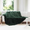 vidaXL Protisklzová deka z umelého králičieho kožúška Olite Polyester