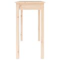 vidaXL Konzolový stolík 110x40x75 cm masívne borovicové drevo