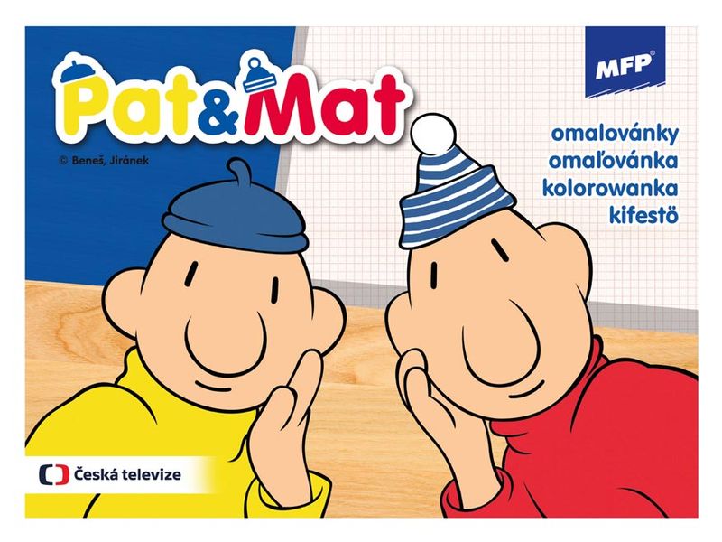 Omaľovánky MFP Pat a Mat
