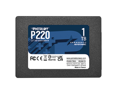 Patriot p220/1tb/ssd/2.5''/sata/3r