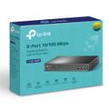 TP-Link TL-SF1009P, Switch 8-Port/100Mbps/Des/PoE+