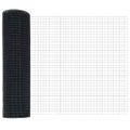 vidaXL Zvarené drôtené pletivo s betónovým základom 10 x 0,5 m Sivá