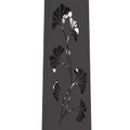 vidaXL Solárne LED svetlo na chodník 2 ks Teplá biela 18 x 18 x 80 cm