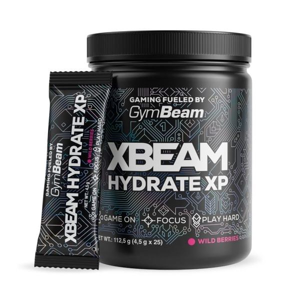XBEAM Hydrate XP - GymBeam, lesné ovocie