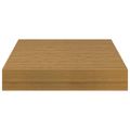 vidaXL Stenná polica Nástenná montáž 2 ks Béžová 23 x 23,5 x 3,8 cm