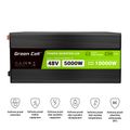 Green Cell INVGC48P5000LCD automobilový menič napätia 48V/230V 5000W/10000W, LCD displej