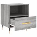 vidaXL Nočné stolíky 2 ks sivé sonoma 40x35x47,5 cm kompozitné drevo