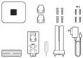 Ubiquiti Mobile Router - LTE router, 2,4 GHz, GPS, PoE In, PoE Out, 802.3af/at Router, mobilní, LTE, Wi-Fi 4 (802.11b/g/n), 1× nano SIM slot, GPS, 2× RJ-45, PoE+/USB-C/4pin napájení