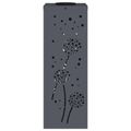 vidaXL Solárne LED svetlo na chodník 2 ks Teplá biela 18 x 18 x 50 cm